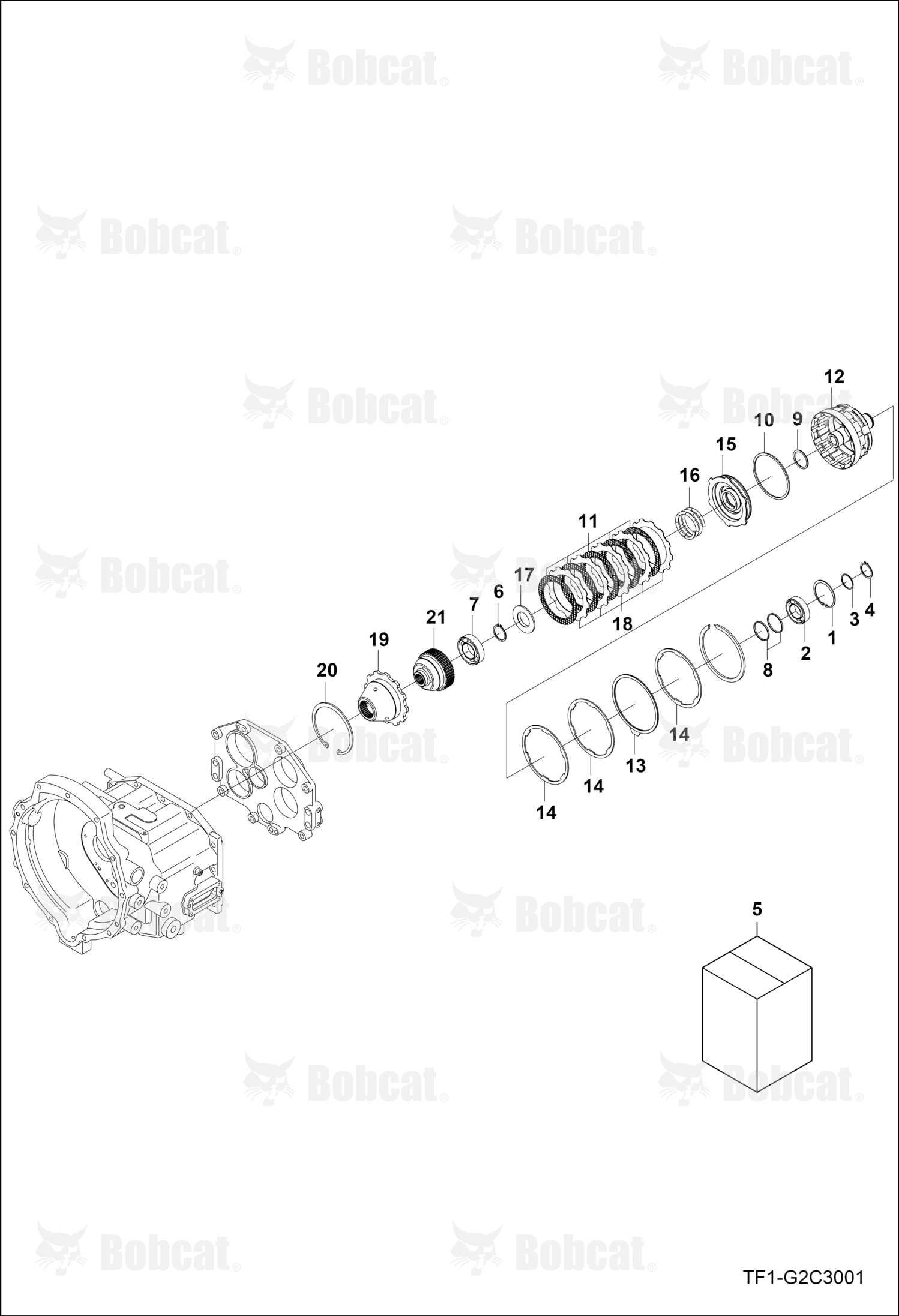 Clutch PTO Assembly