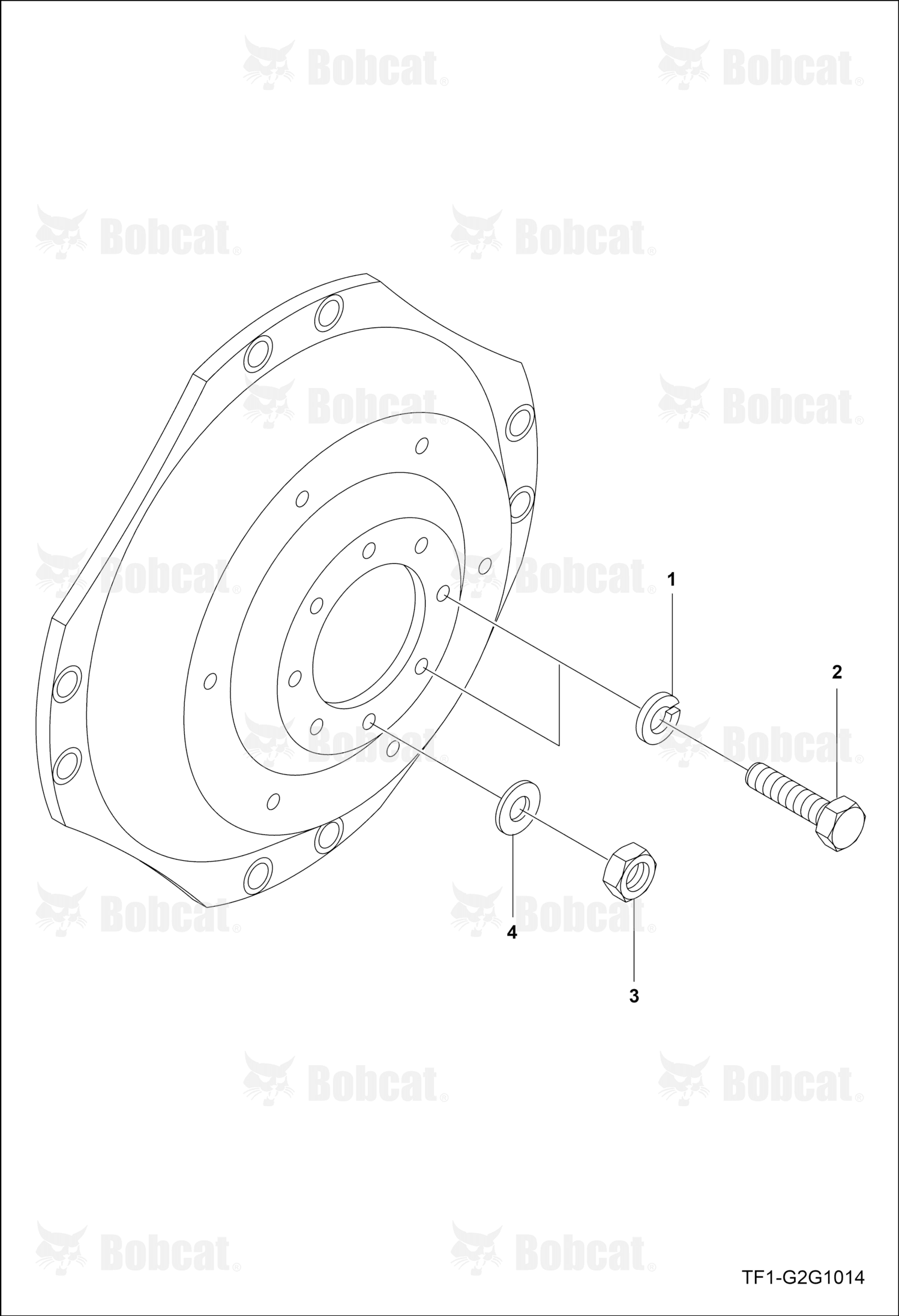 Nut Rear Wheel