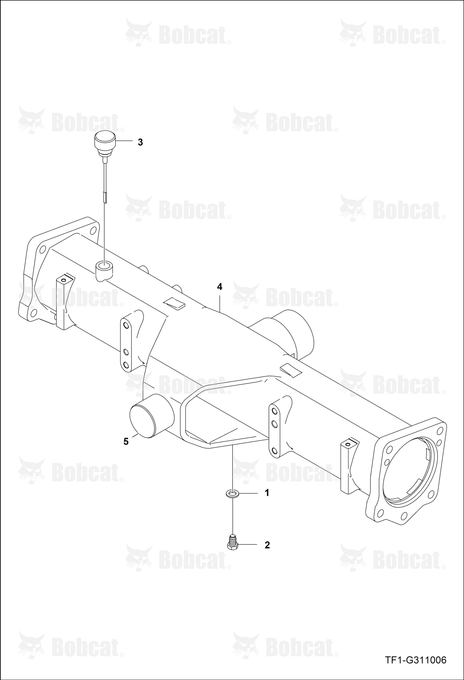 Front Axle Fully Assembled
