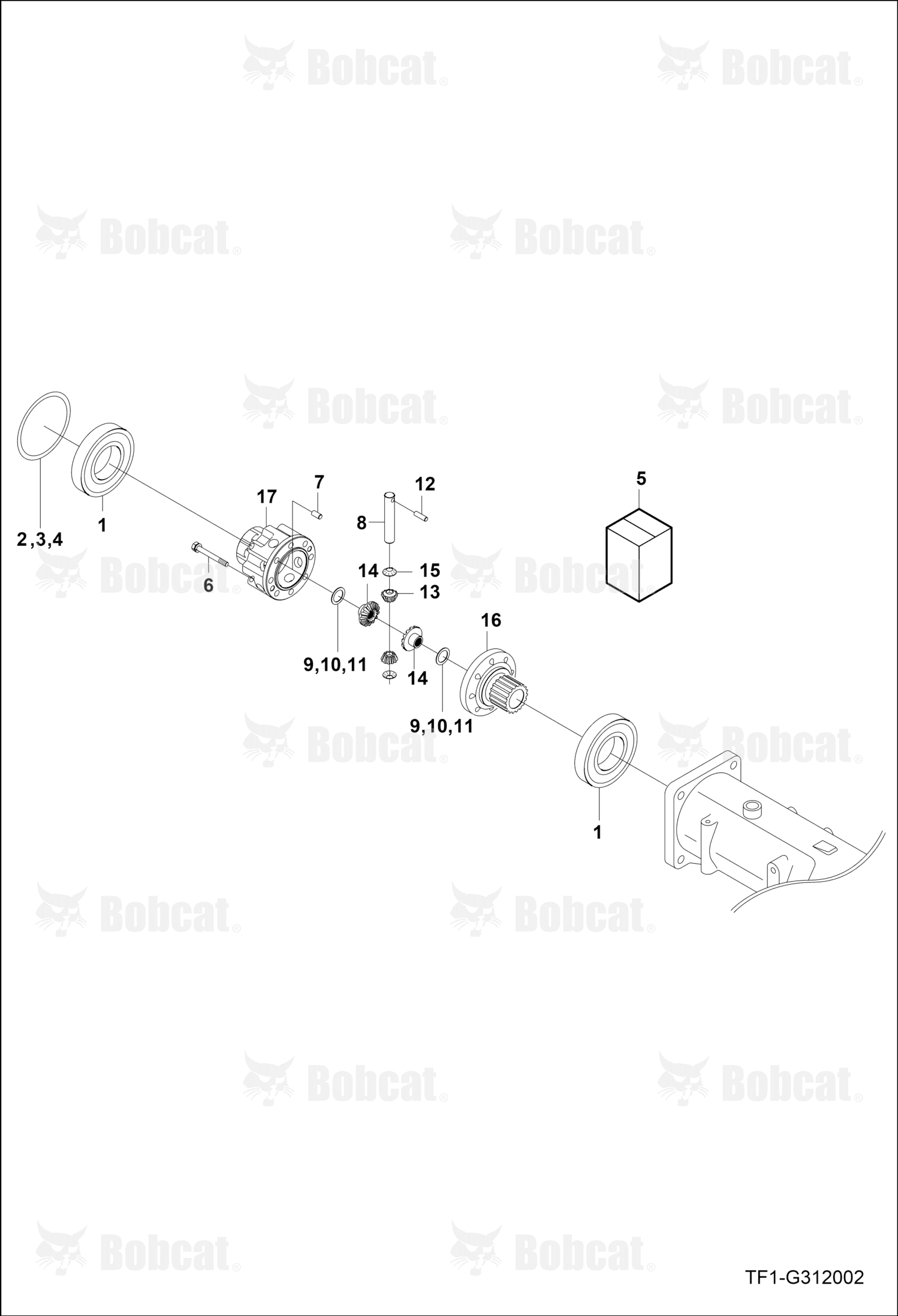 Cover Differential Case