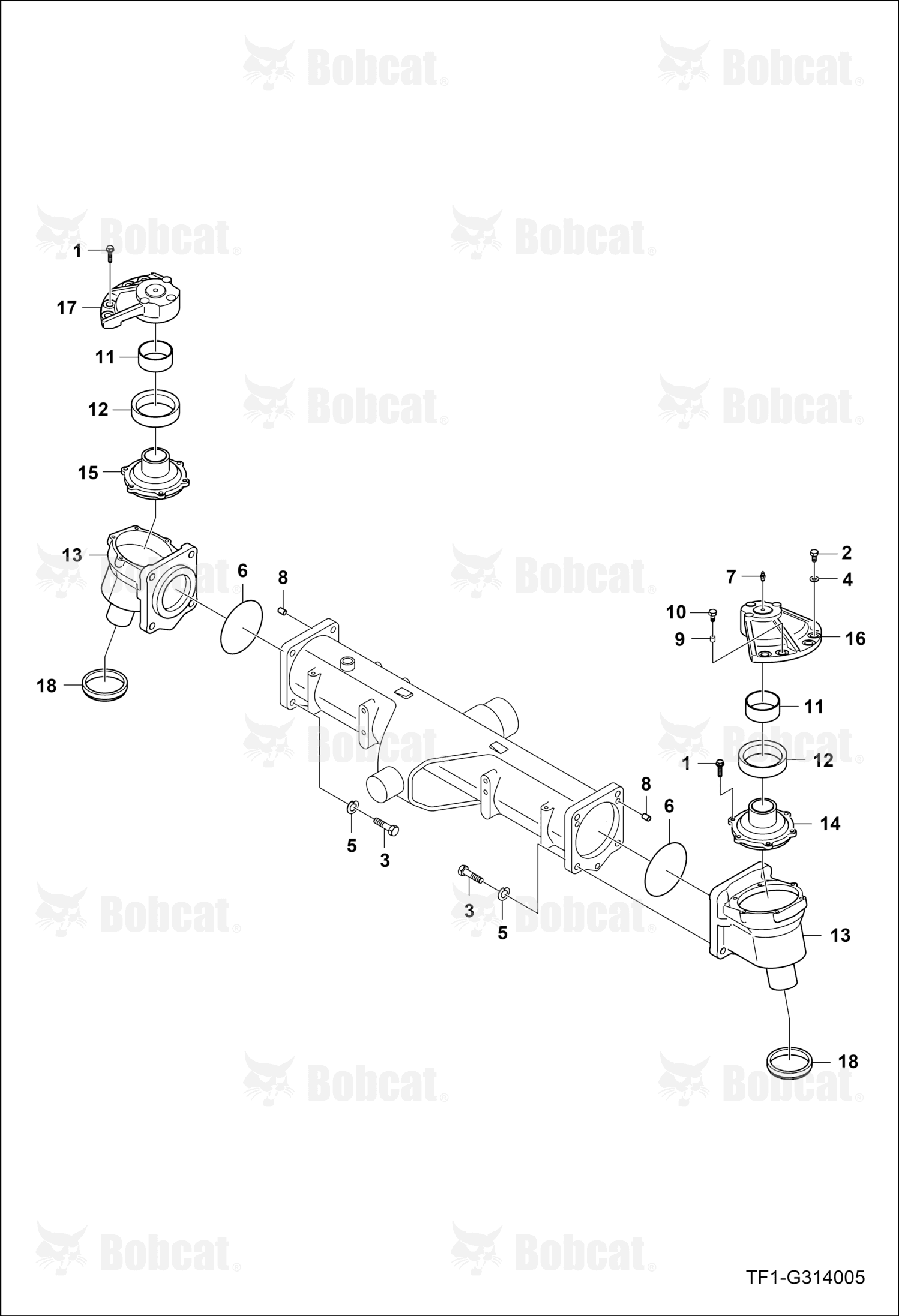 Bushing Becel Gear Case