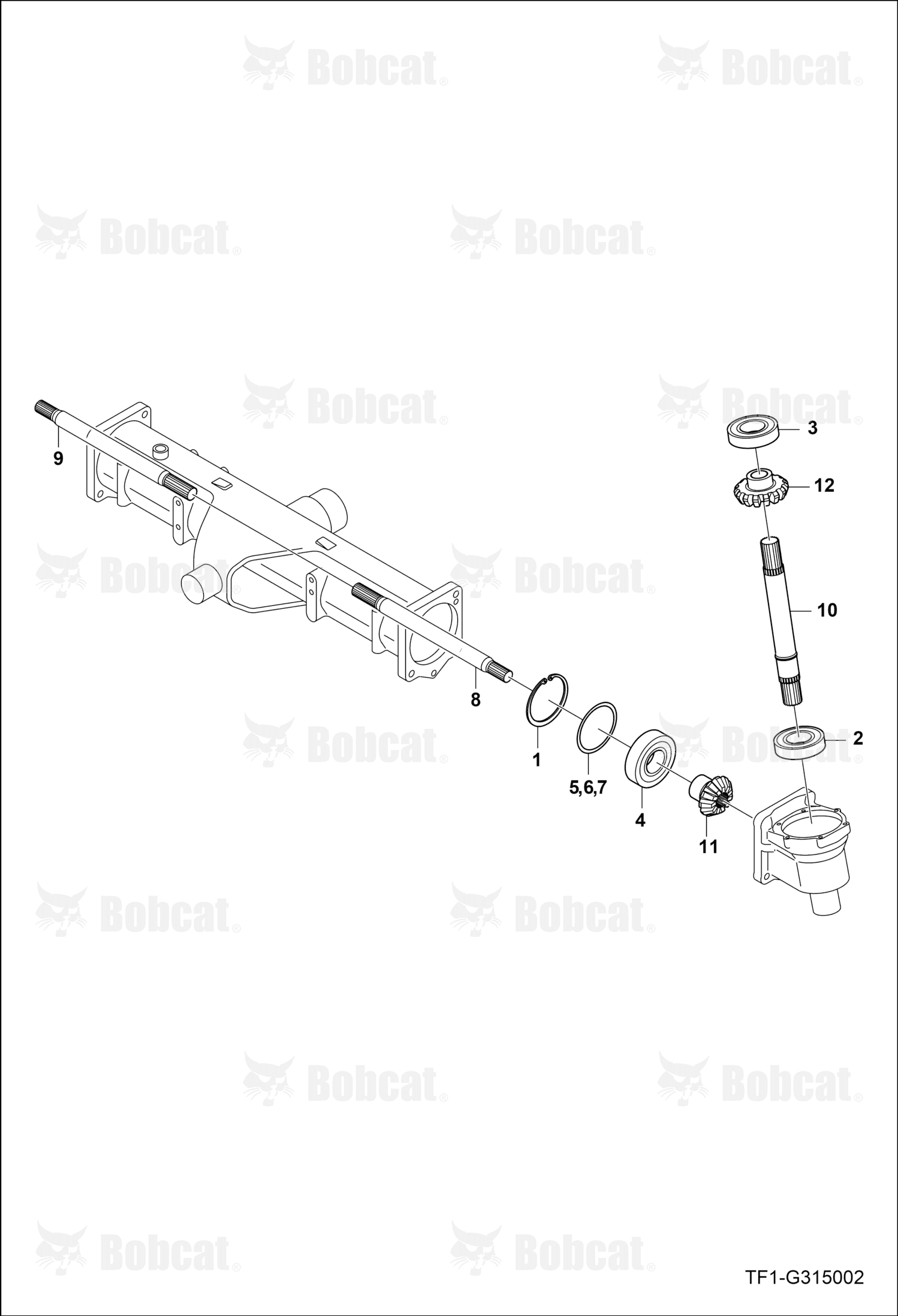 Gear Bevel Shaft