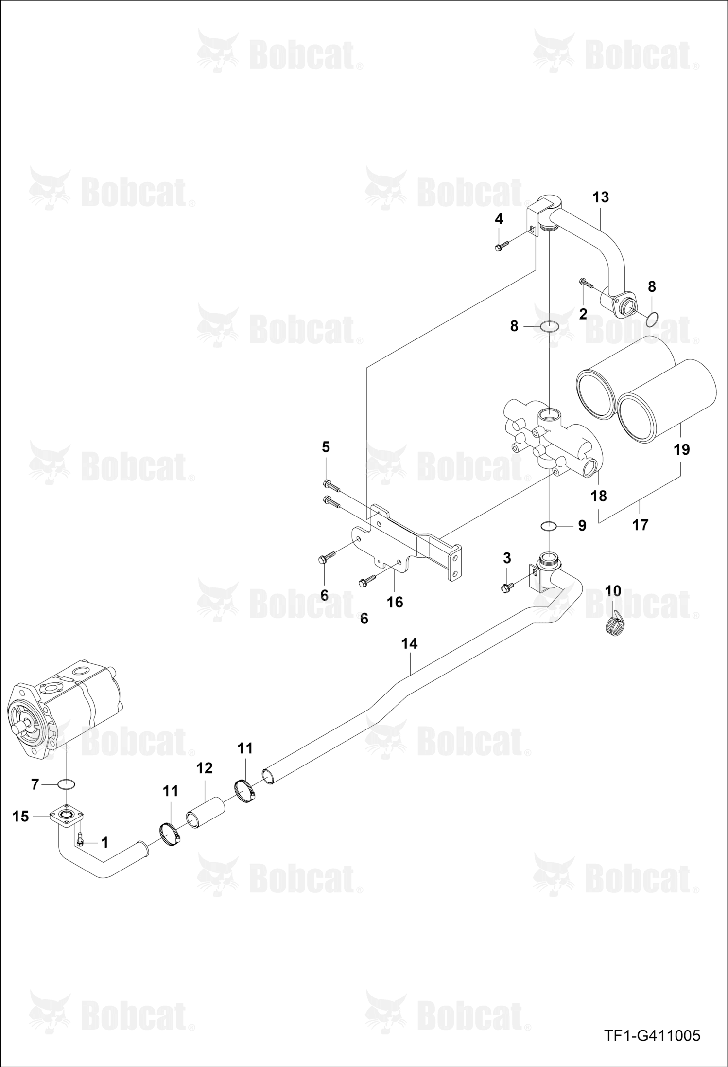 Filter Suction Hydr Assembly