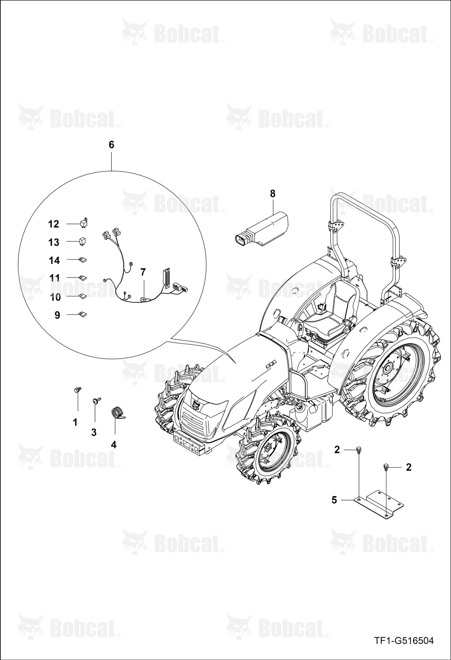 Bonnet Wire Harness Assembly