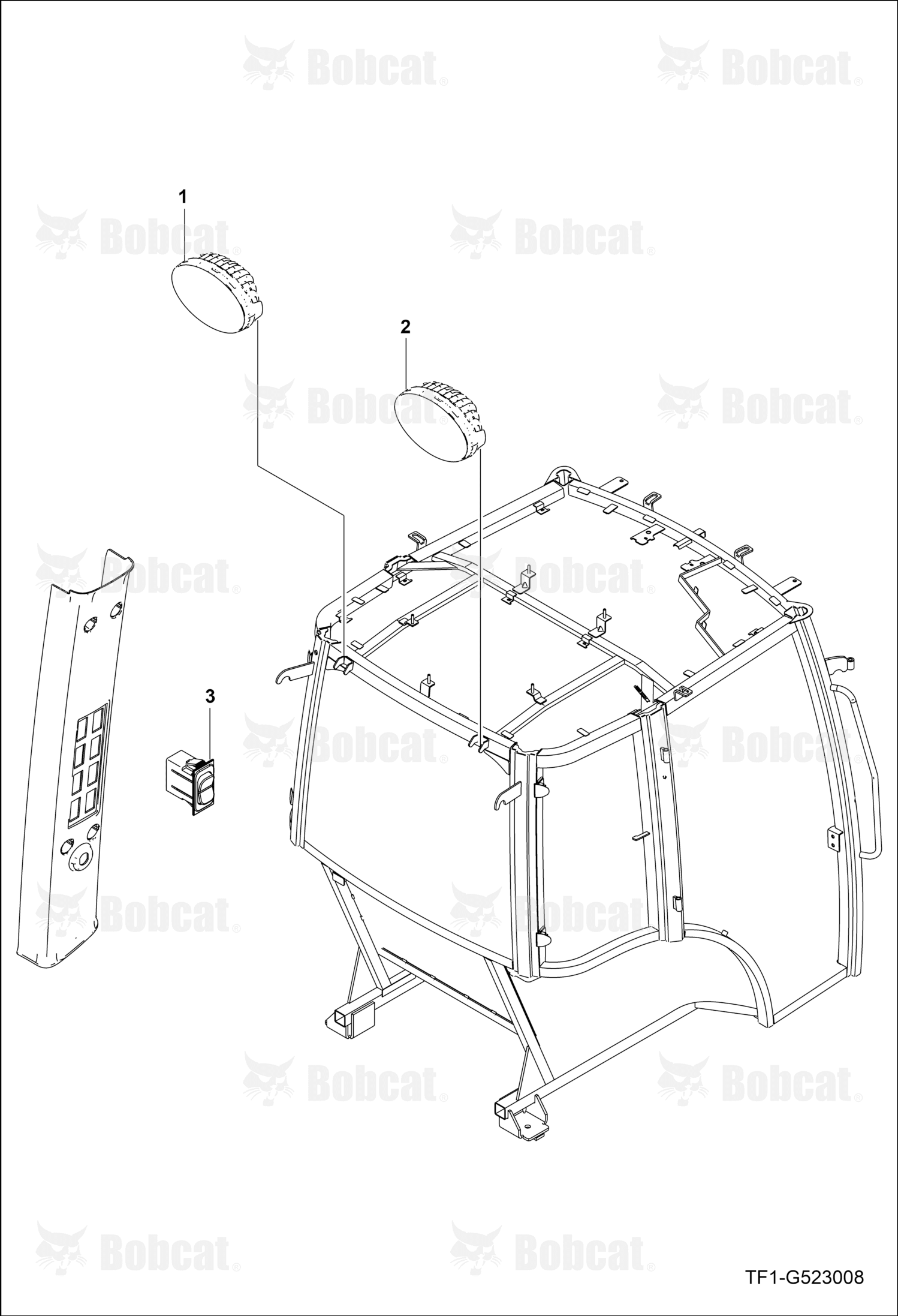 Lamp Working LED Rr Left Hand Assembly