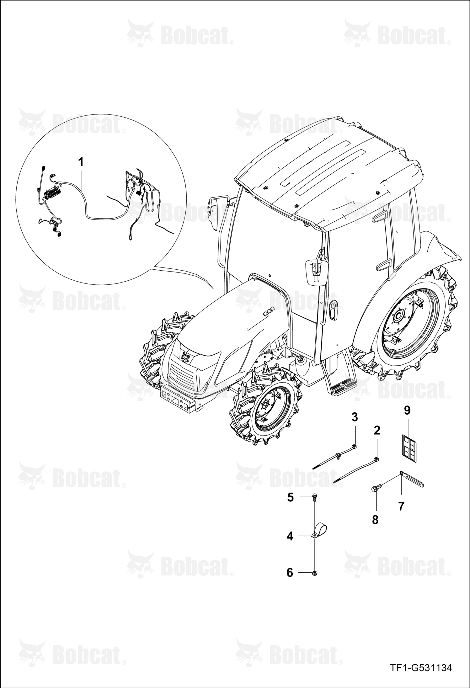 Harness Wire Panel Assembly