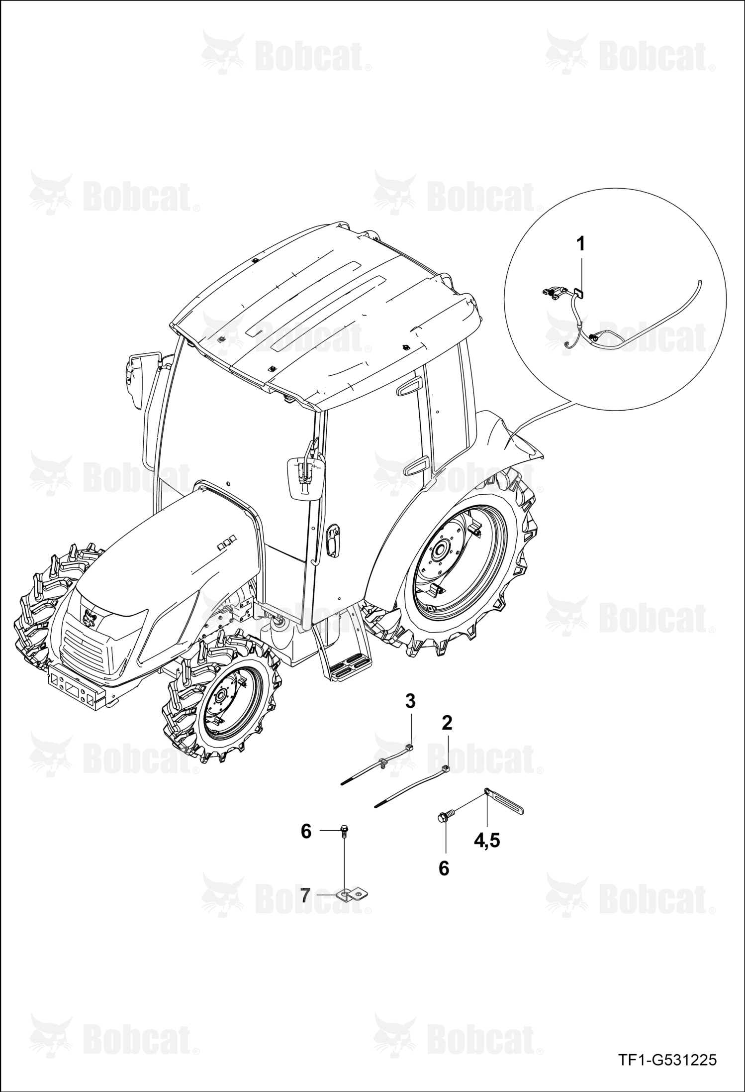 Harness Wire Fender Assembly