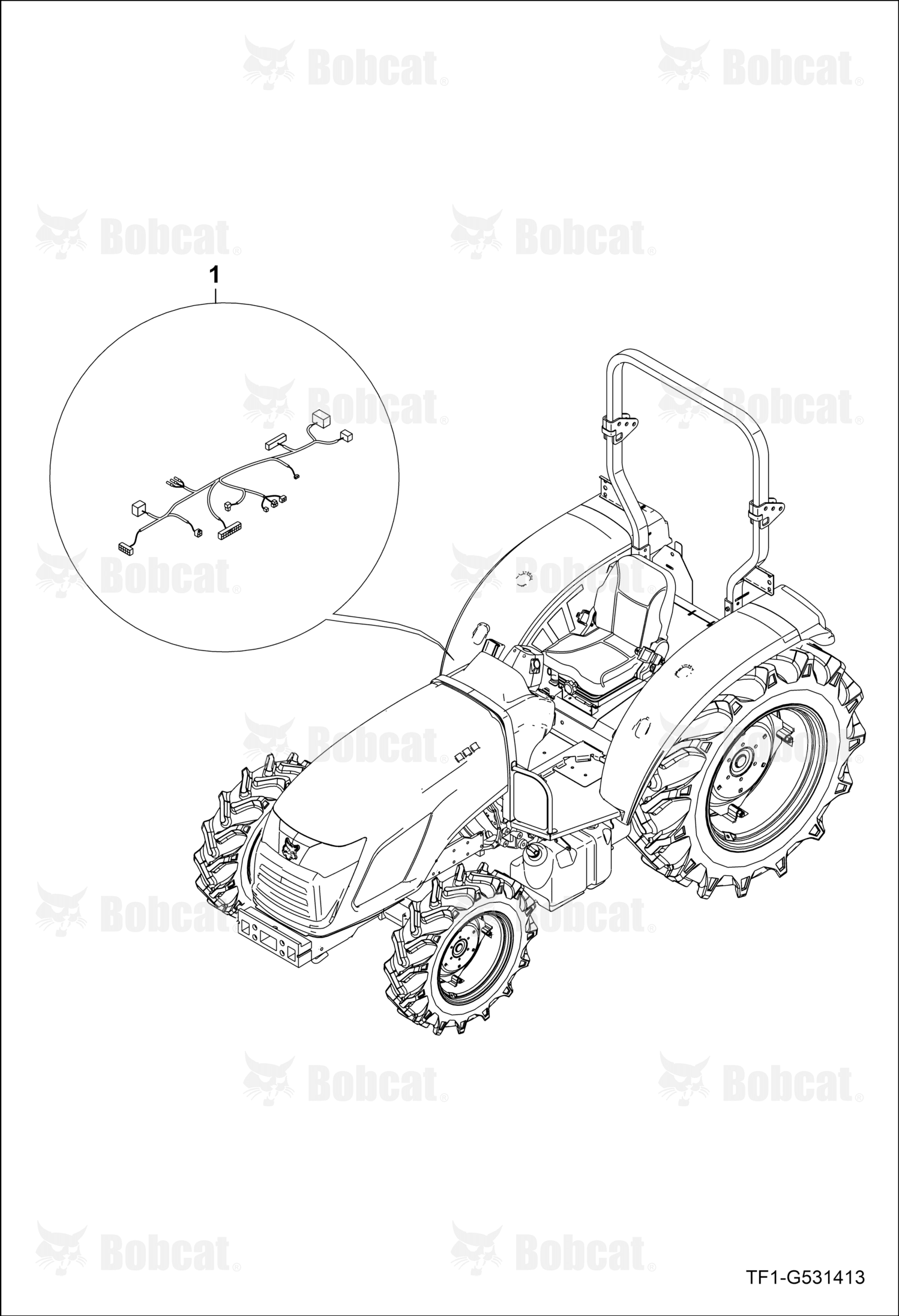 Control Panel Harness Assembly