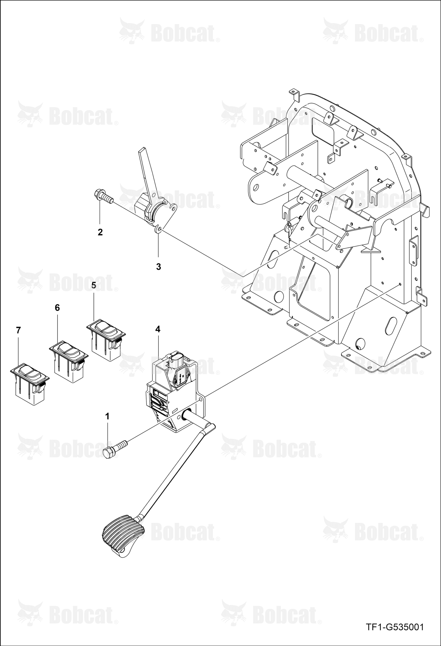 Lever Acltr Electric Hand Ft4