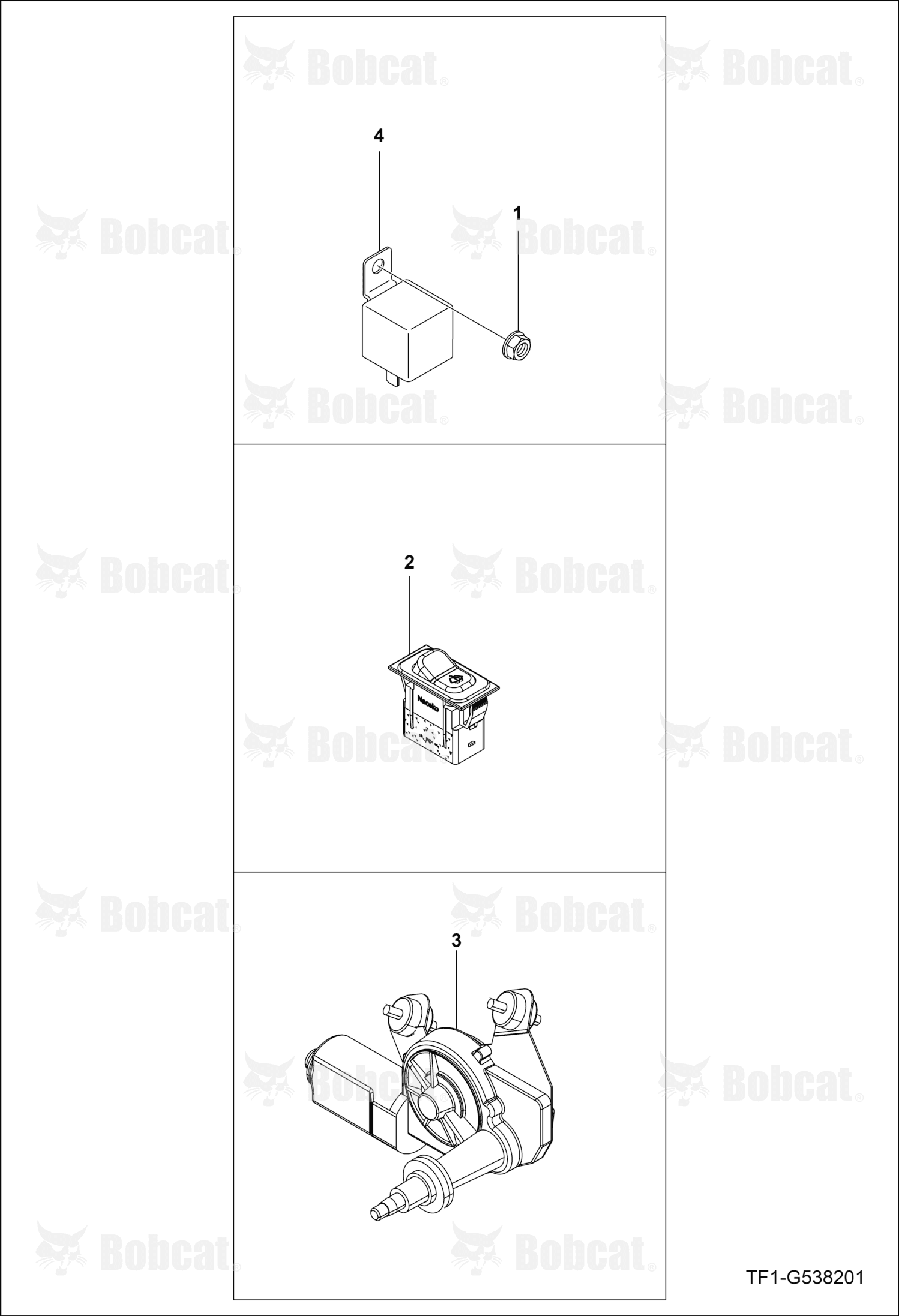 Motor Front Wiper