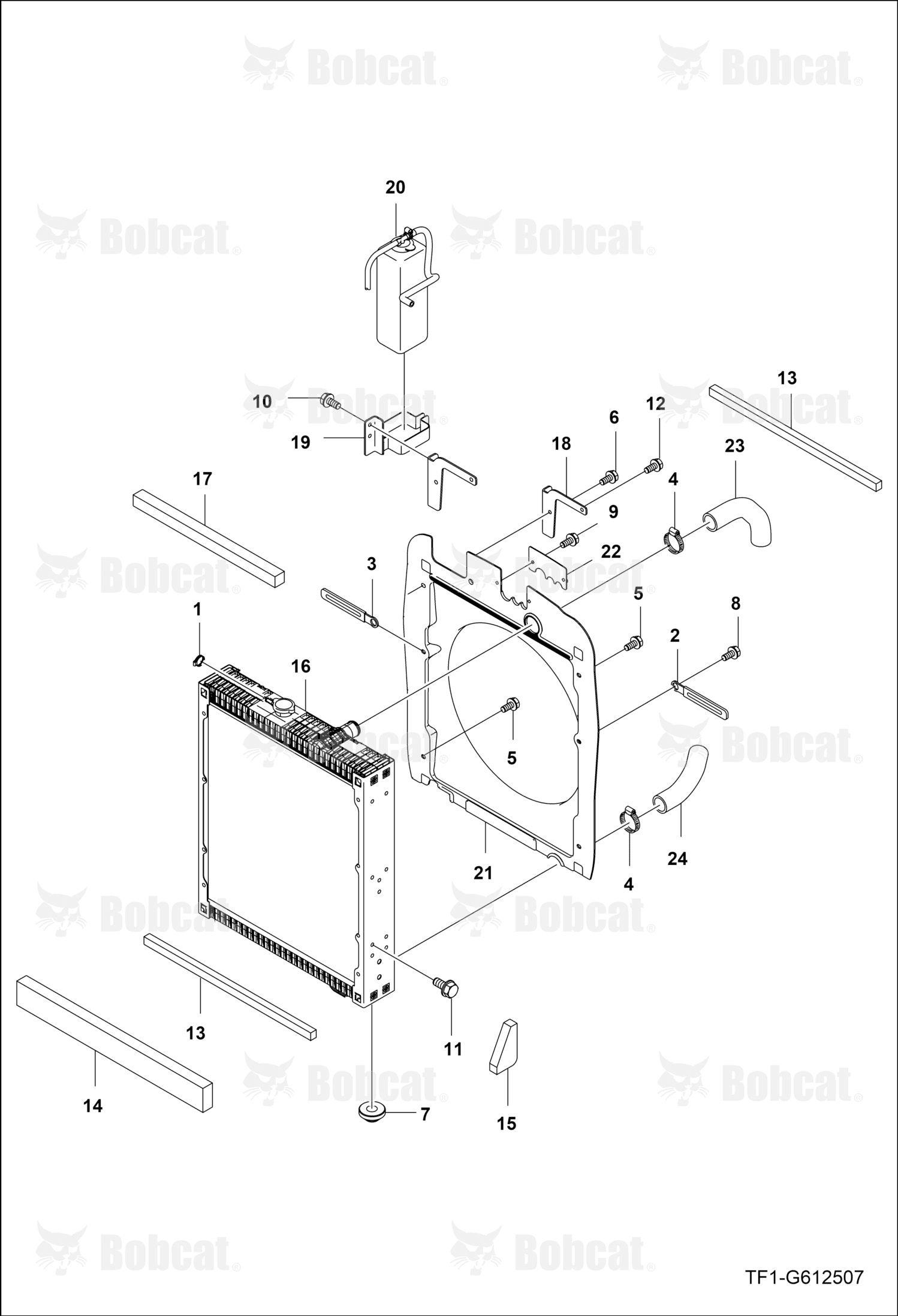 Cooling Reservoir Assembly