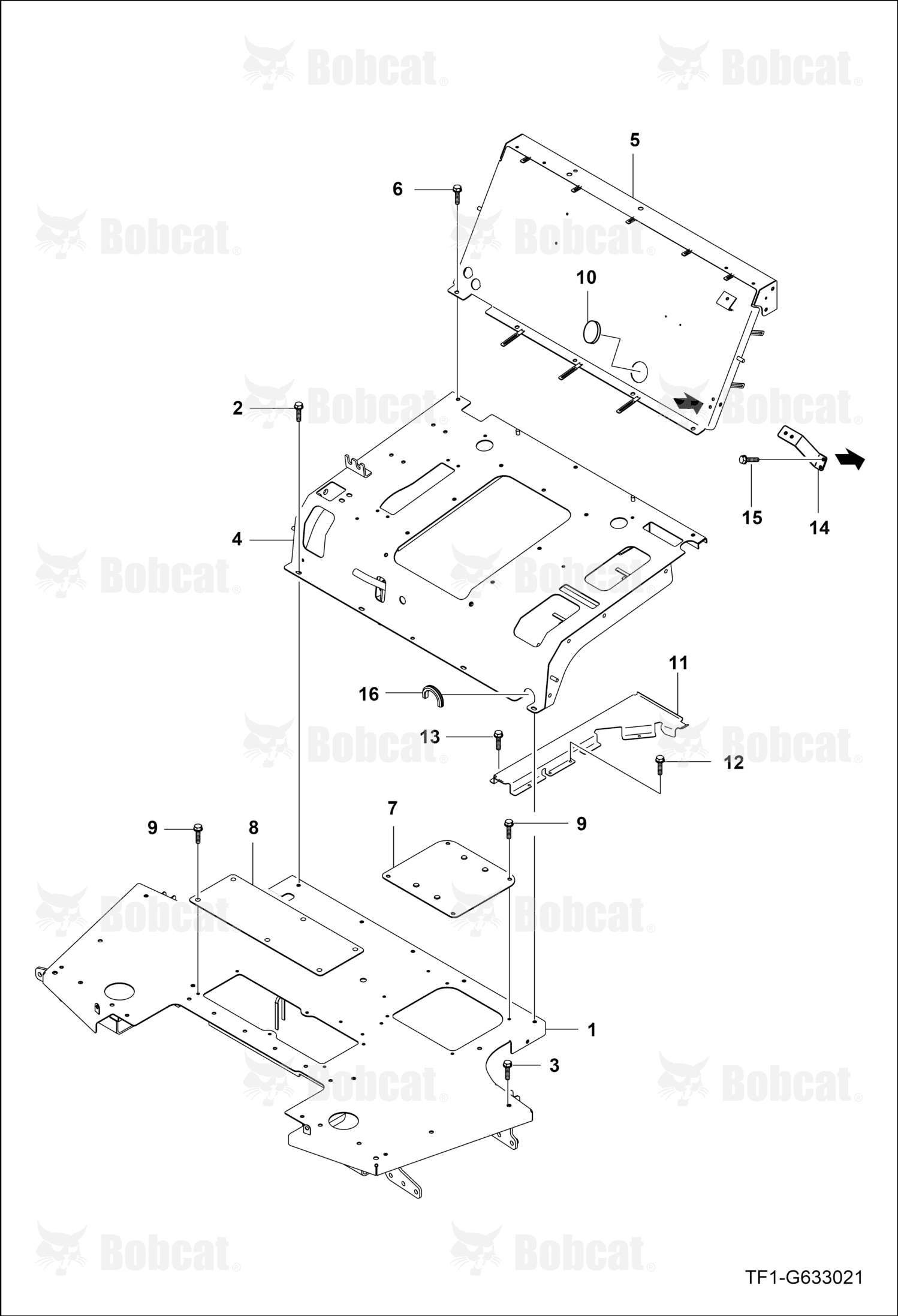 Cover Floor Wire Harness Protect Left Hand