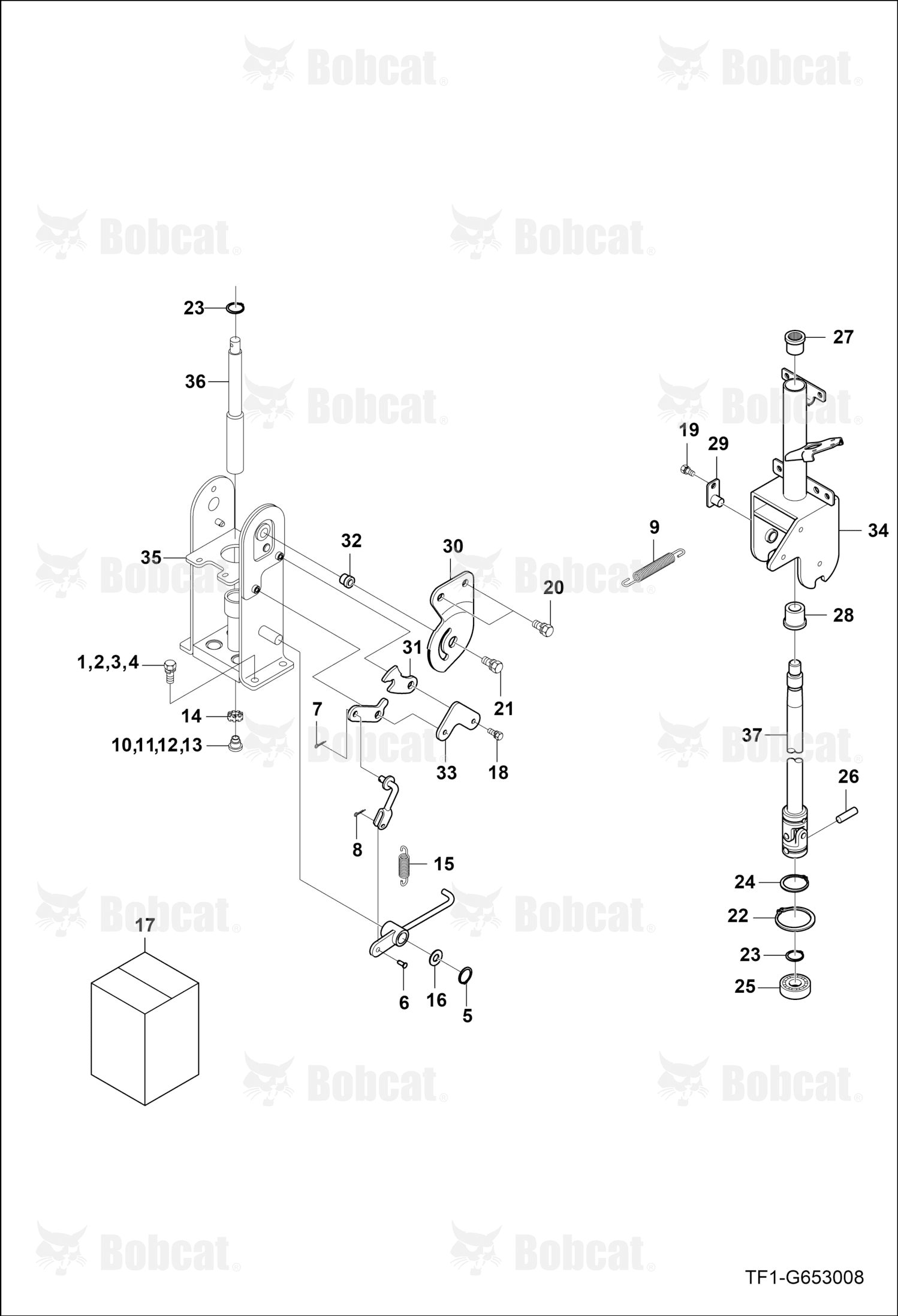 Column Steering Assembly