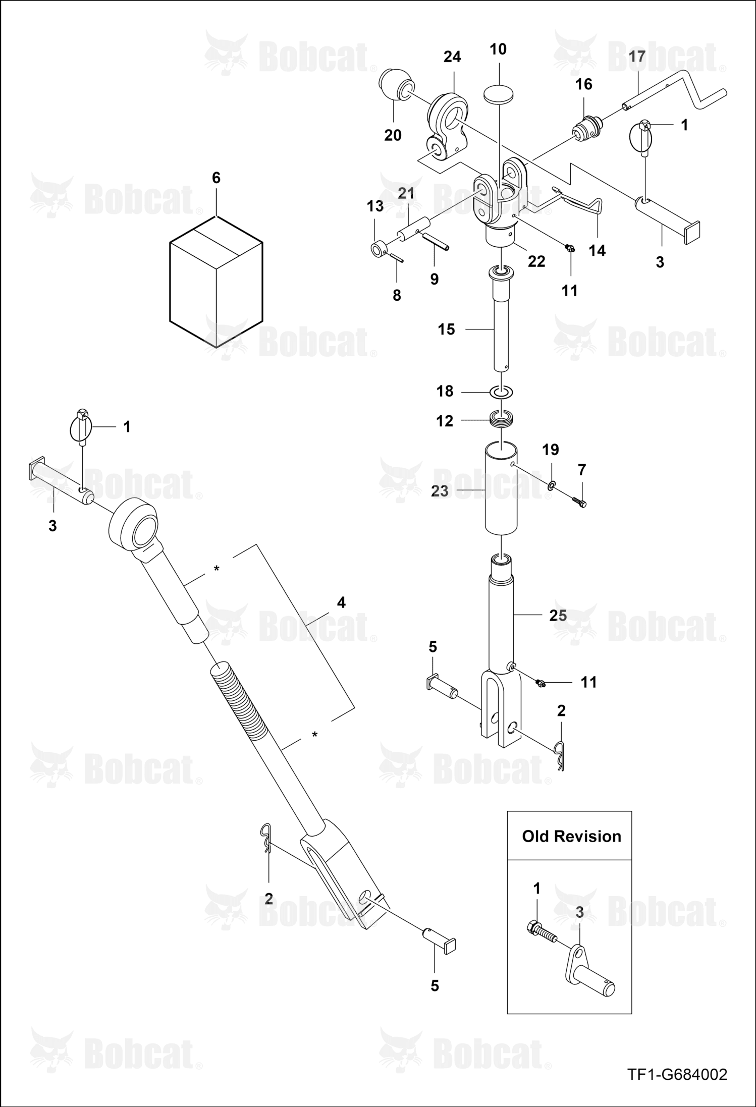 Gear 1 Lift Rod Adjust