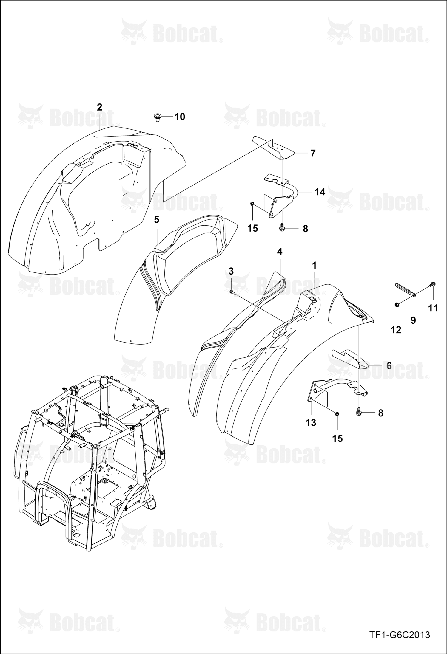 Cover Rear Lamp Left Hand/Right Hand