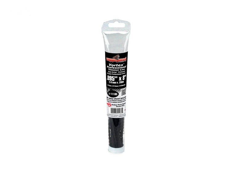 11185 TRIMMER LINE .095 CUT LENGTHS BLACK VORT