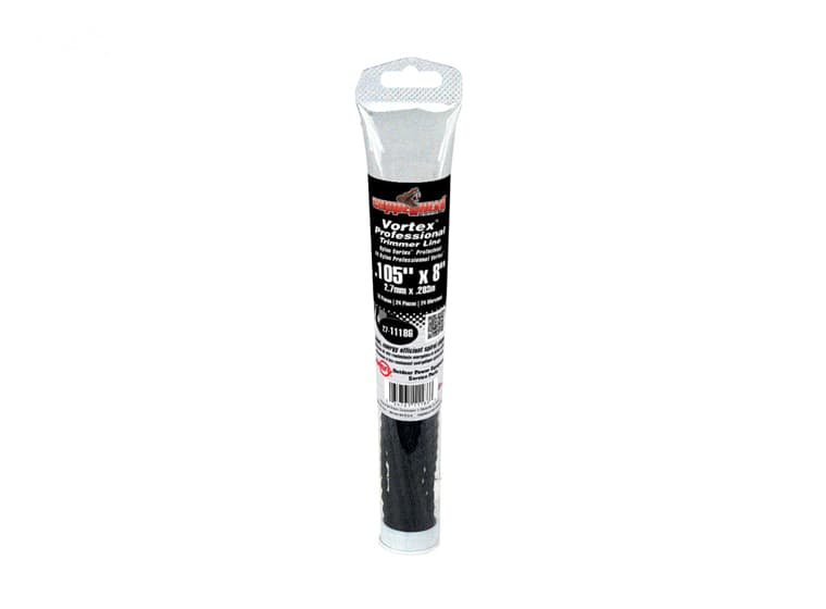 11186 TRIMMER LINE .105 CUT LENGTHS BLACK VORT
