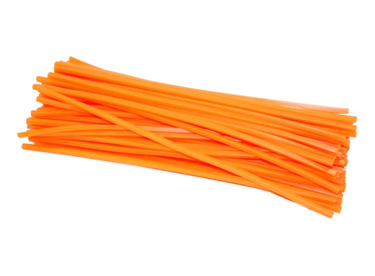 11192 TRIMMER LINE .130 CUT LENGTHS ORANGE DIA