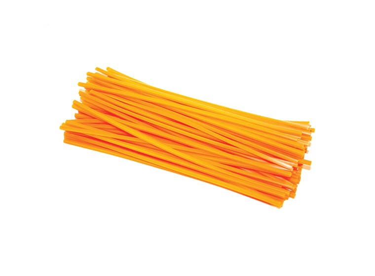11199 TRIMMER LINE .105 CUT LENGTHS ORANGE DIA