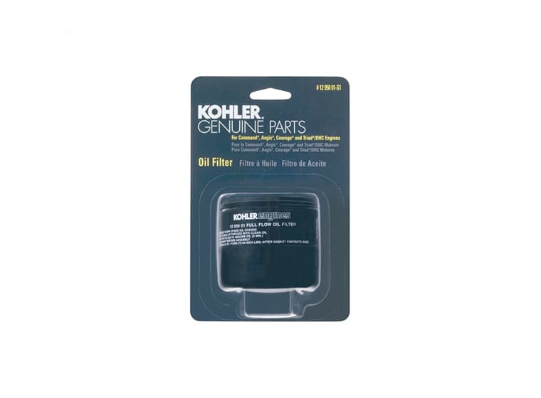 1205001S1 CARDED KOHLER OEM OIL FILTER KOHLER 12 0