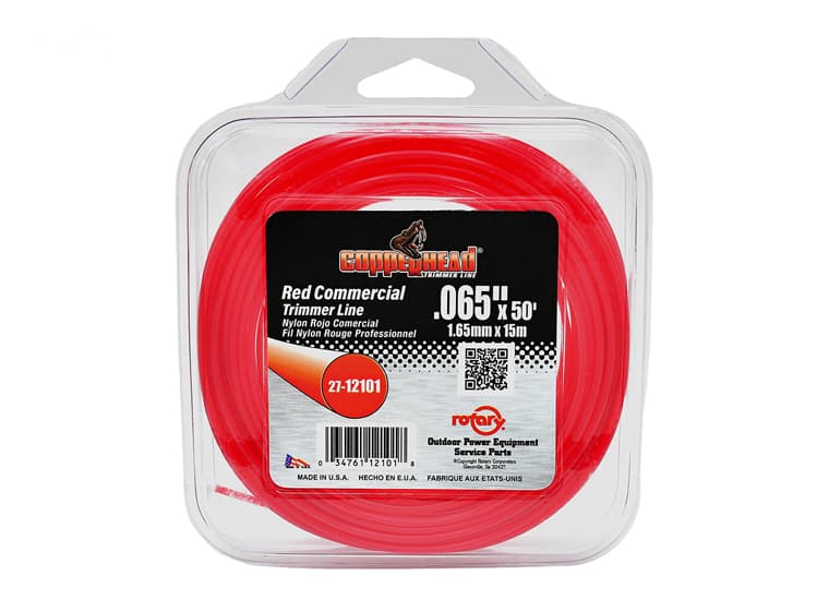 12101 TRIMMER LINE .065 50' LOOP RED COMMERCIAL Replaces Arnold WL-65, 490-010-0026