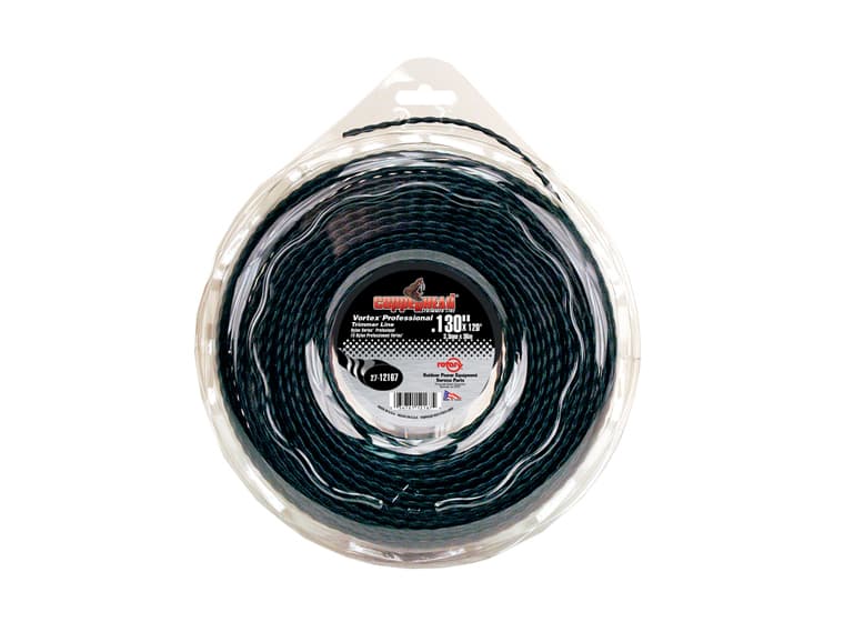 12167 TRIMMER LINE .130 LG DONUT BLACK VORTEX