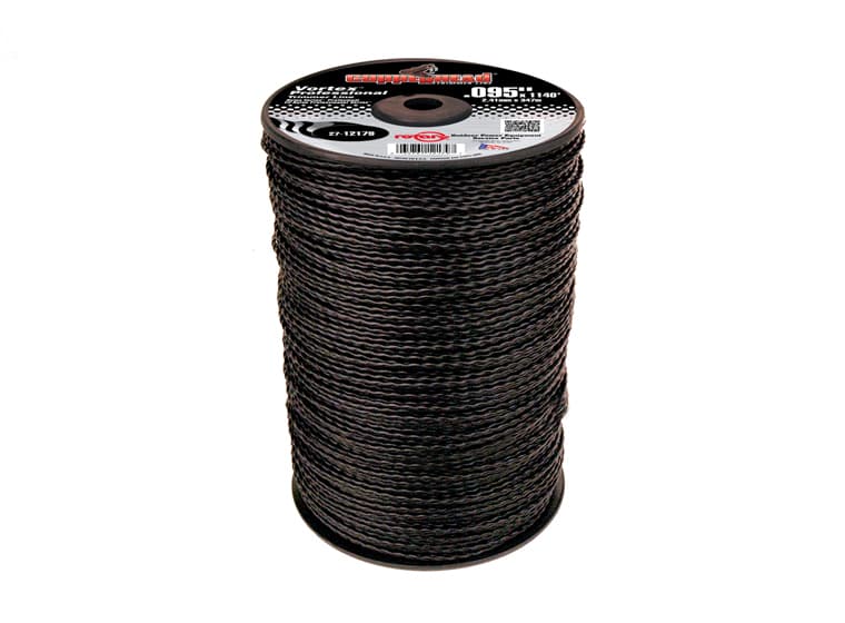 12179 TRIMMER LINE .095 LG SPOOL BLACK VORTEX