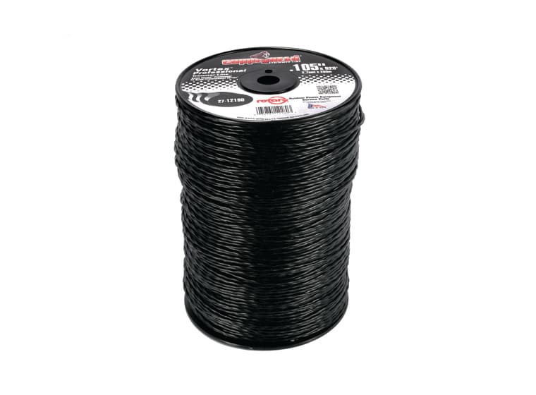 12180 TRIMMER LINE .105 LG SPOOL BLACK VORTEX