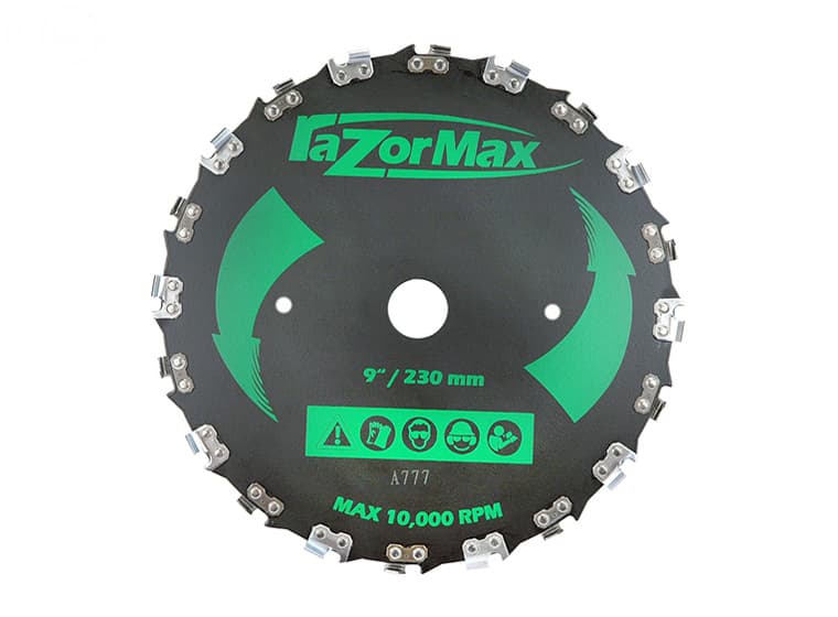 12581 BRUSHCUTTER BLADE 9" RAZOR MAX