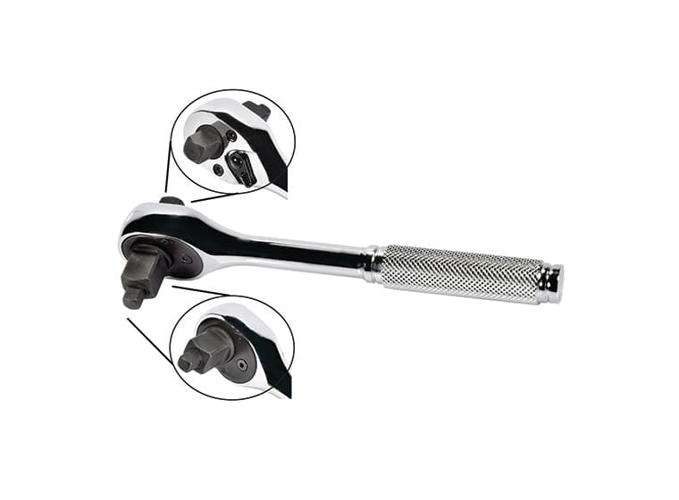 14124 3 WAY RATCHET 1/4", 3/8", 1/2"