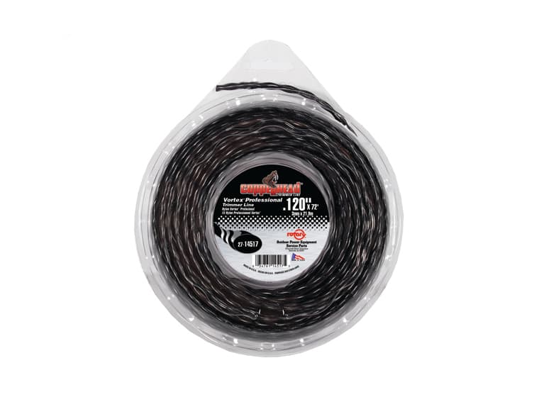14517 TRIMMER LINE 3MM/.120"SM DONUT BLACK VOR
