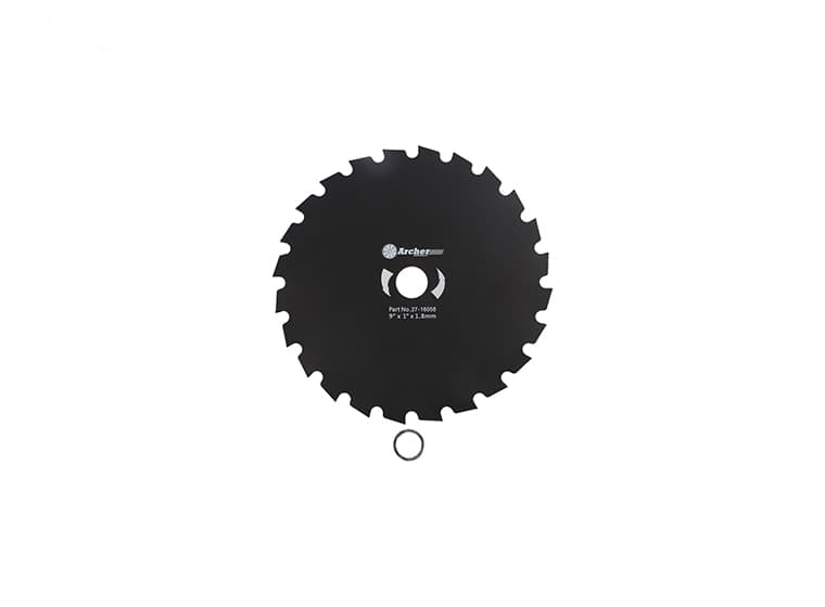 16058 BRUSH BLADE 9" X 1" 24T