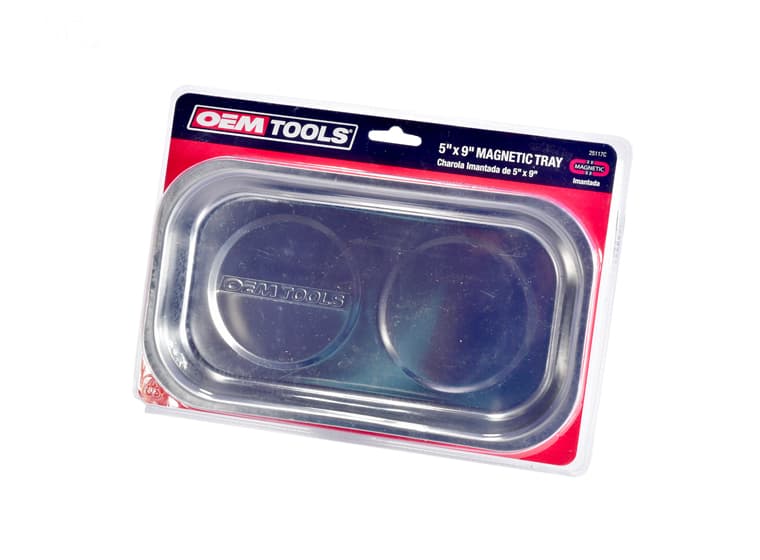 16402 MAGNETIC TOOL TRAY 9" X 5" STAINLESS STE
