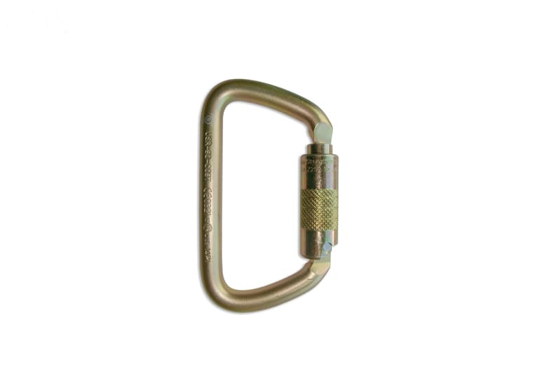 16838 LARGE D STEEL CARABINER