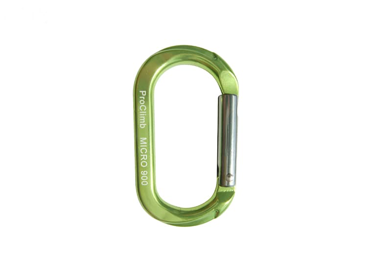 16842 STRAIGHT GATE OVAL CARABINER