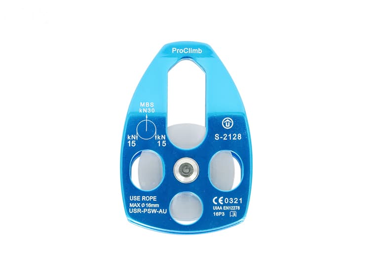 16847 EXTRA ROLL SINGLE ROPE PULLEY