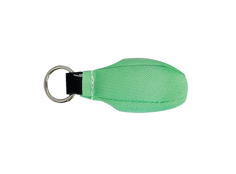 16922 TEAR DROP THROW BAG 14OZ GREEN