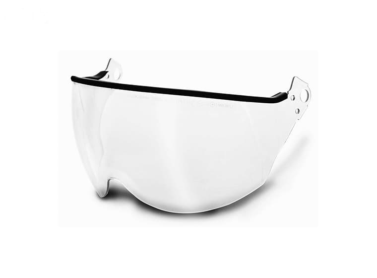 16961 VISOR HALF FACE TRANSPARENT