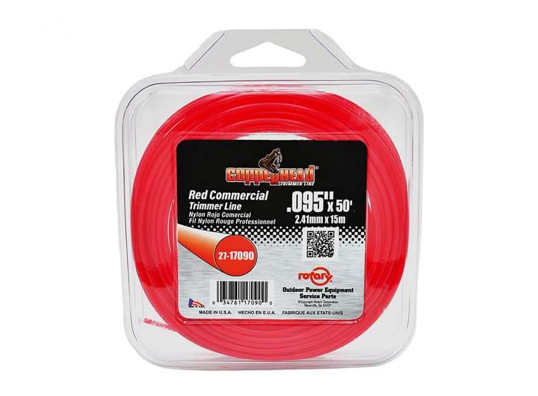 17090 TRIMMER LINE .095 LOOP RED COMMERCIAL LI
