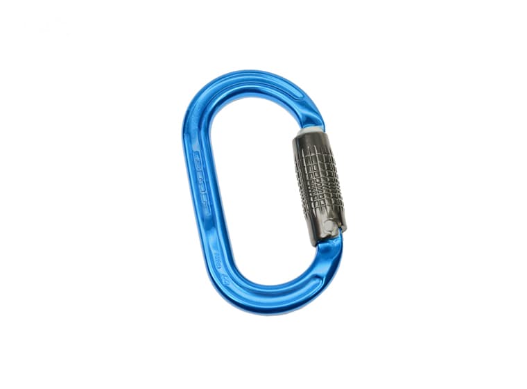 17349 ULTRA O OVAL CARABINER BLUE