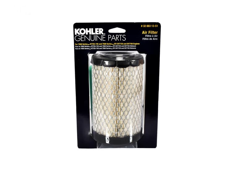 3288313S1 CARDED OEM KOHLER AIR FILTER KIT Replaces KOHLER/REHLKO 32 883 13-S1