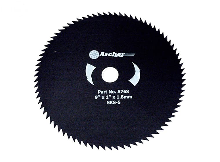 4400 BRUSH BLADE 9"X 1" 80T