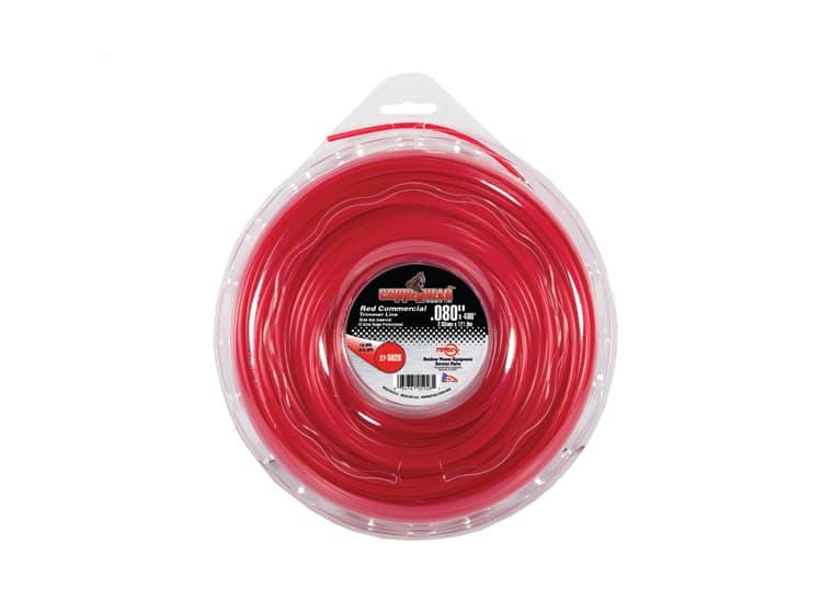 5928 TRIMMER LINE .080 X 1 LB. DONUT RED COMMERCIAL