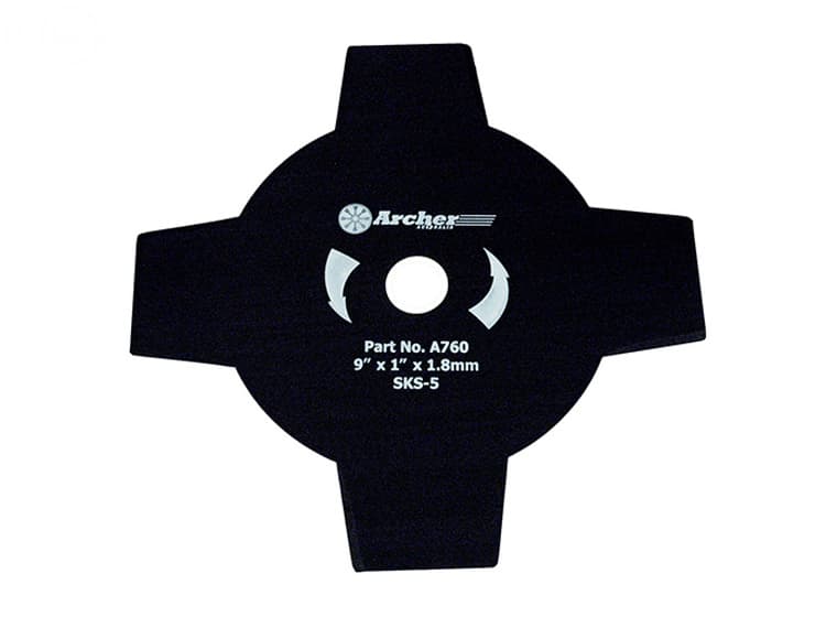 7855 BRUSH BLADE 9" X 1" 4T