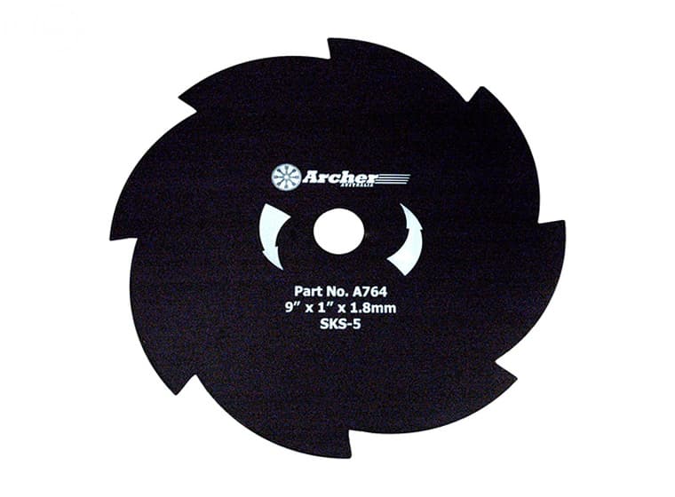 7863 BRUSH BLADE 9" X 1" 8T