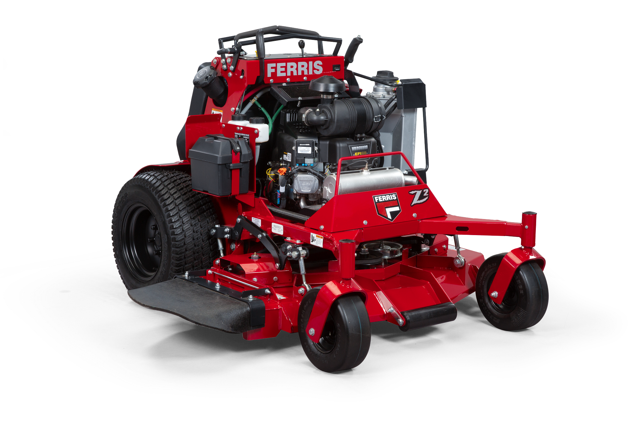 Ferris SRS Z2 stand-on mower with SoftRide suspension platform