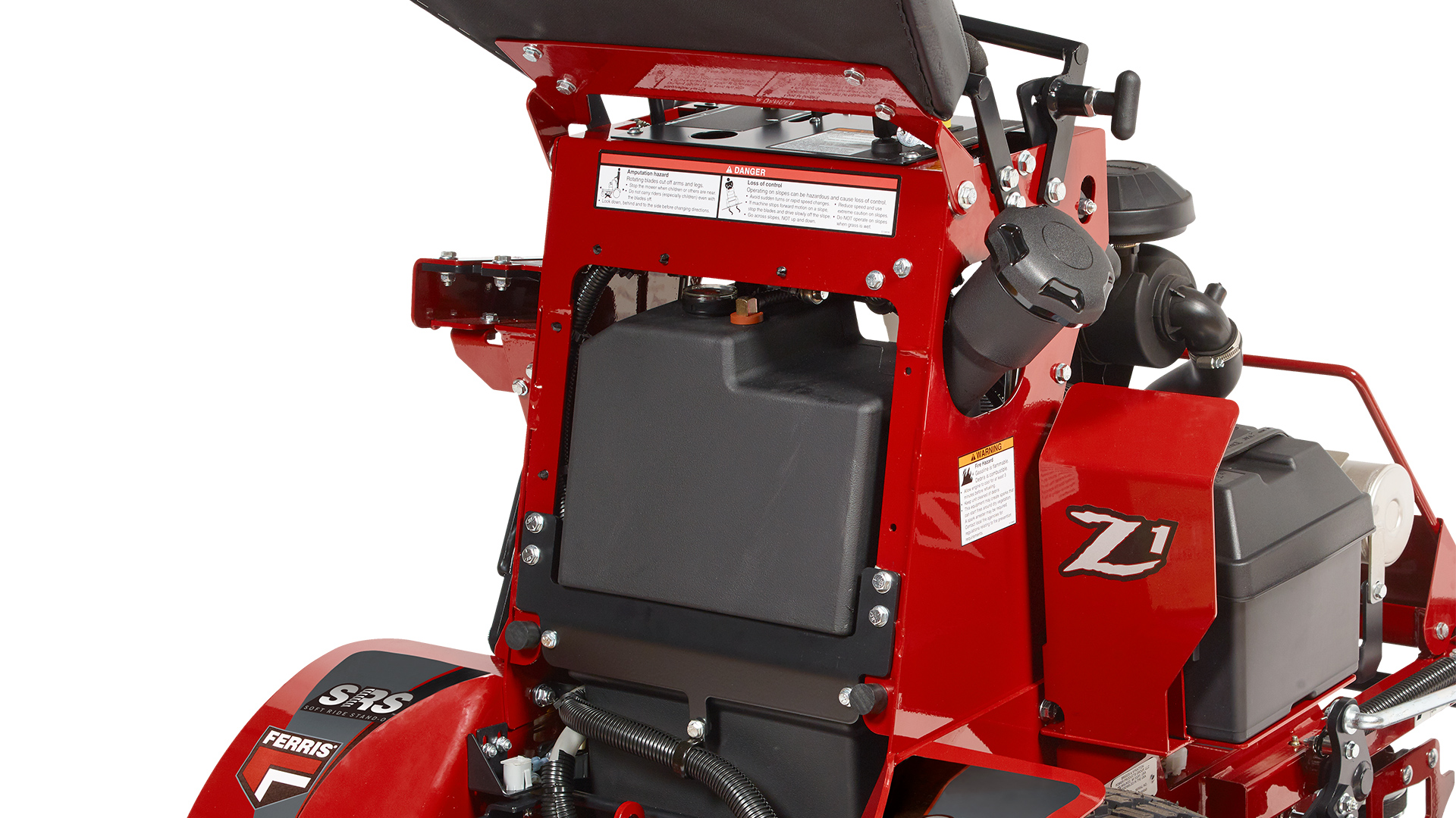 Ferris mower fuel system components serviced at Dykes Motors in Collins MS