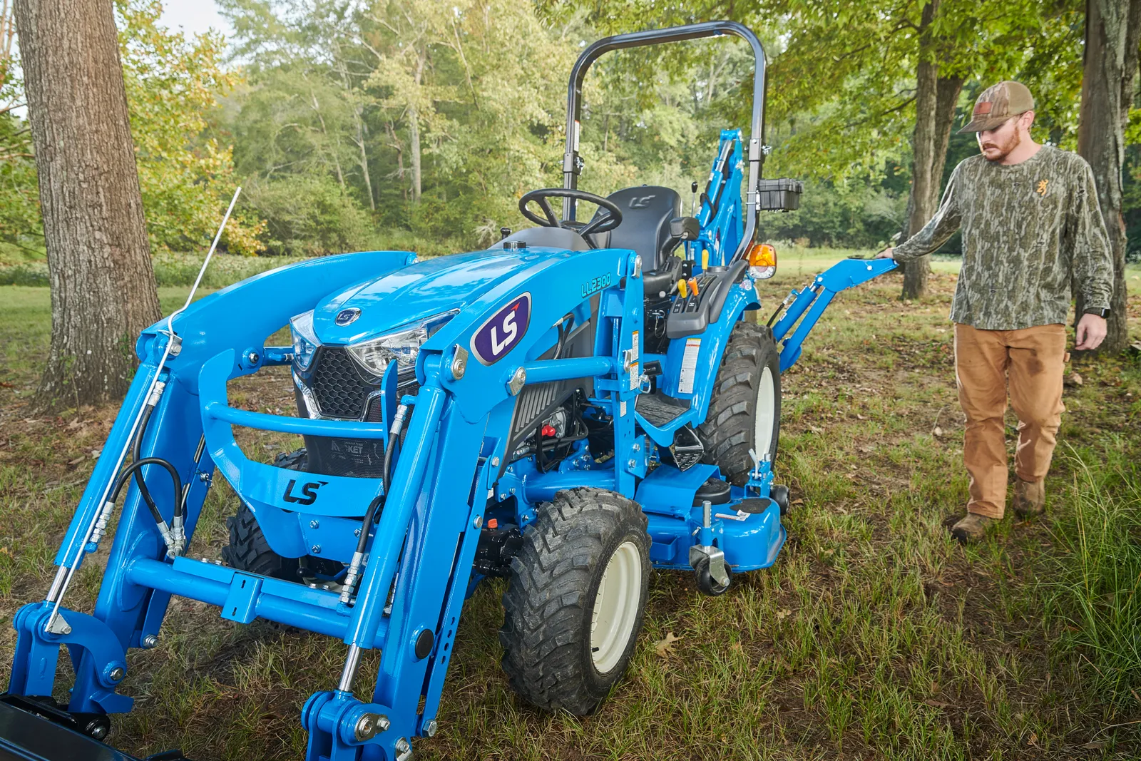 LM1054A Mid Mount Mower 54 in