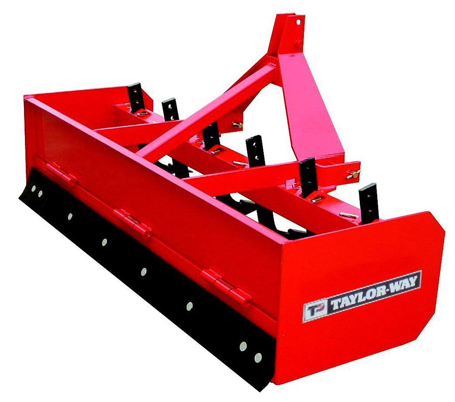Taylor Pittsburgh 5 ft Hinged Back Box Blade 233-H-BB-60
