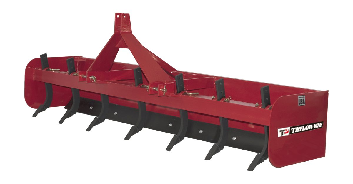 Taylor Pittsburgh 4 ft Landscape Box Blade 233-BB-G-48